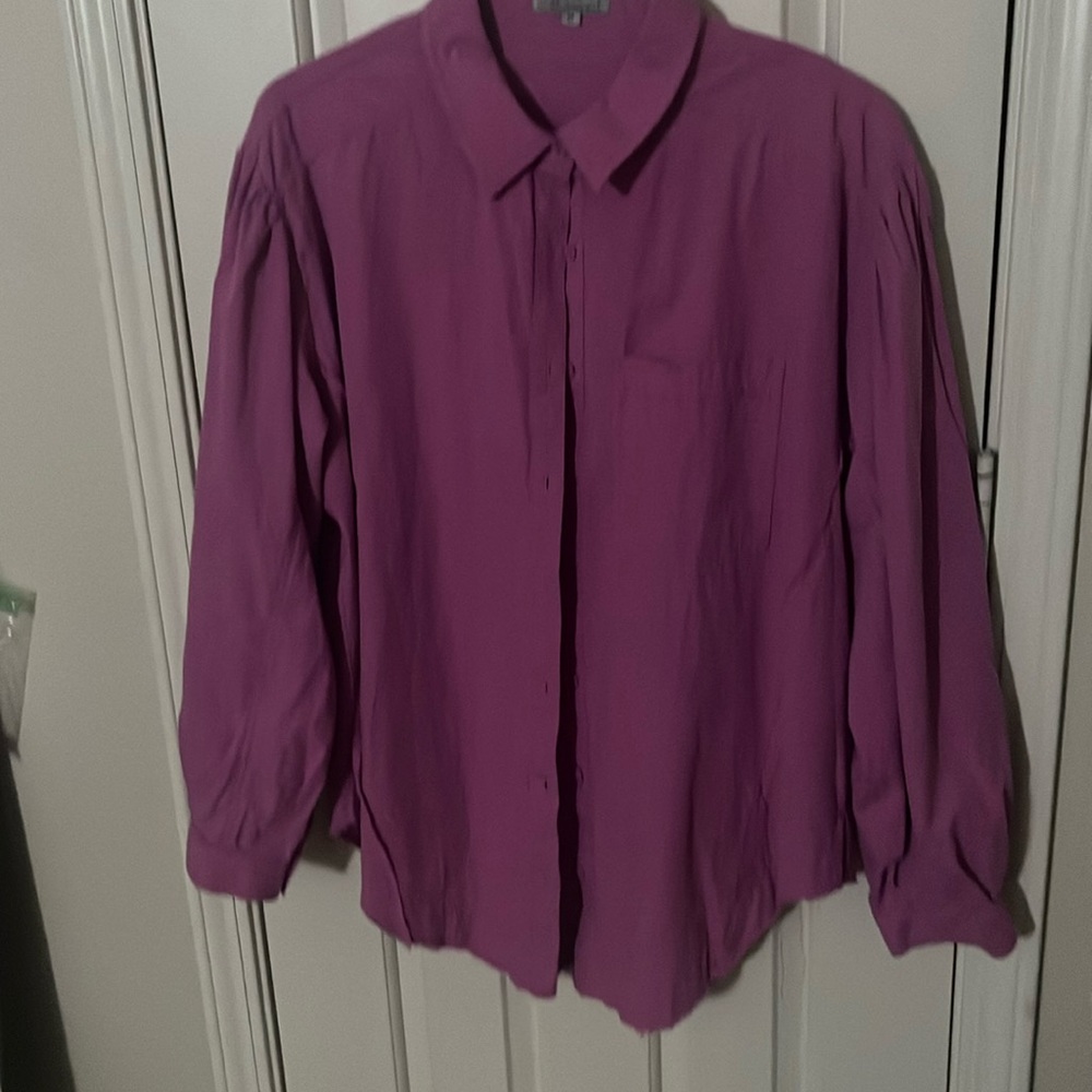 Purple, puffed sleeves, wishlist, apparel, medium